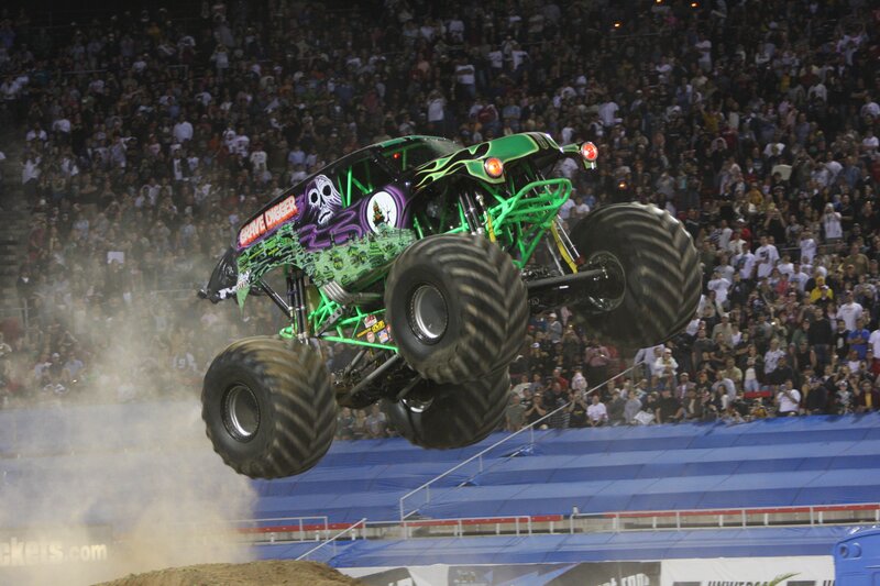 Green Monster Truck — Energetic