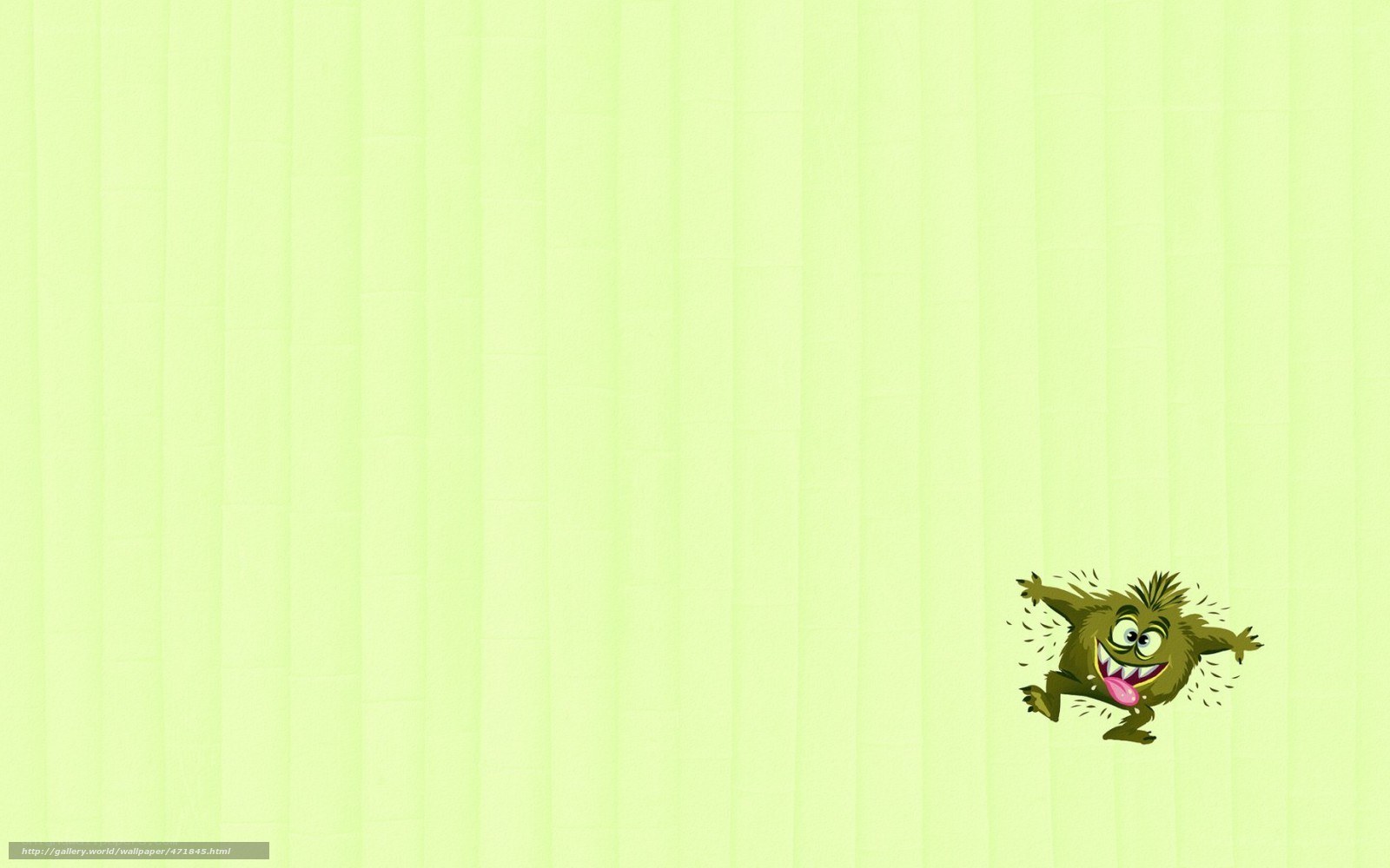 green monster wallpaper