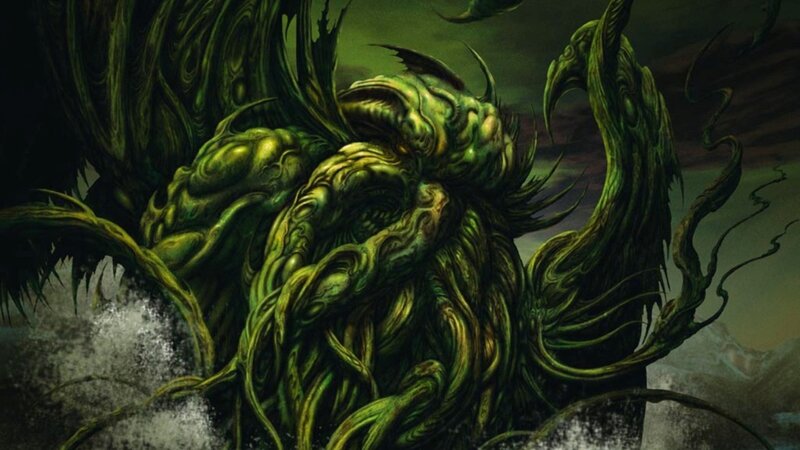 green monstrous entity
