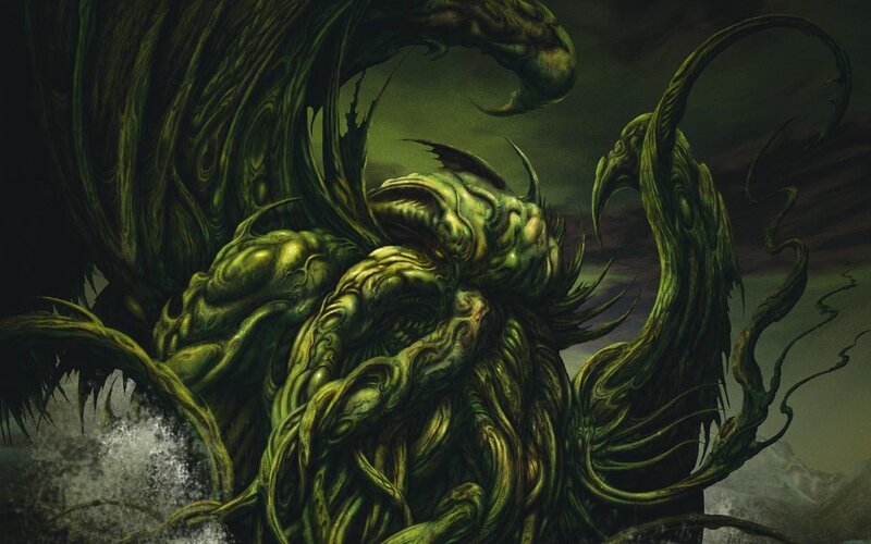 Green Monstrous Entity — Dramatic