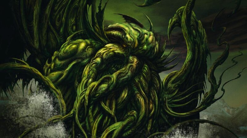 green monstrous entity