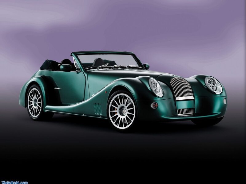 Green Morgan Roadster