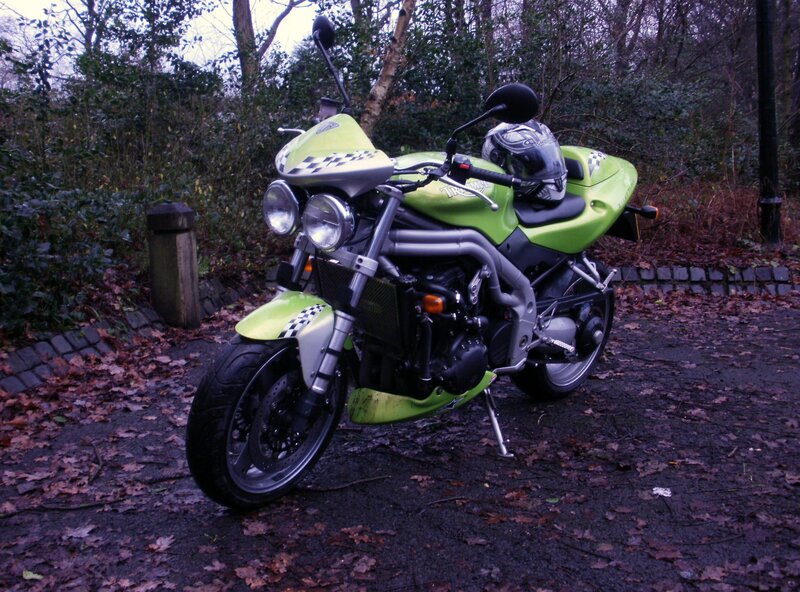 Green Motorcycle — Calm