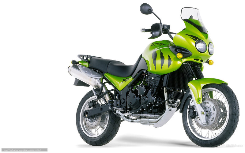 Green Motorcycle — Lime Green