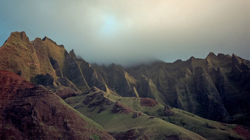 Green Mountain Range — Dramatic, Photograph