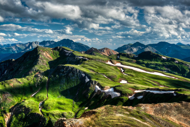 Green Mountain Range — Dramatic