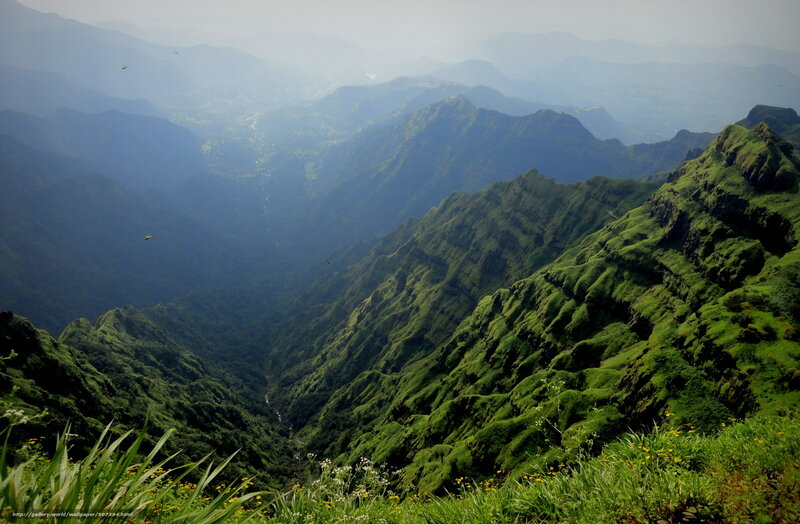 Green Mountain Range — Serene, Afternoon, Photograph, Valley