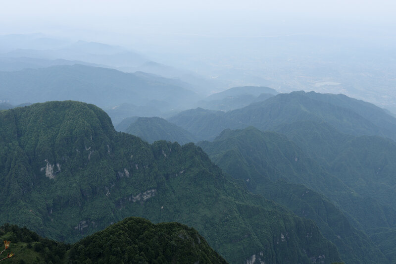 Green Mountain Range — Serene, Photograph, Hills