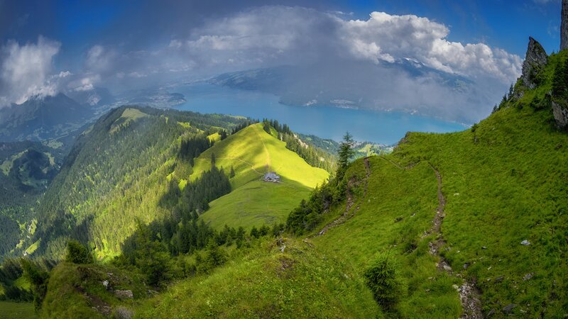 Green Mountain Ridge — Serene, Afternoon