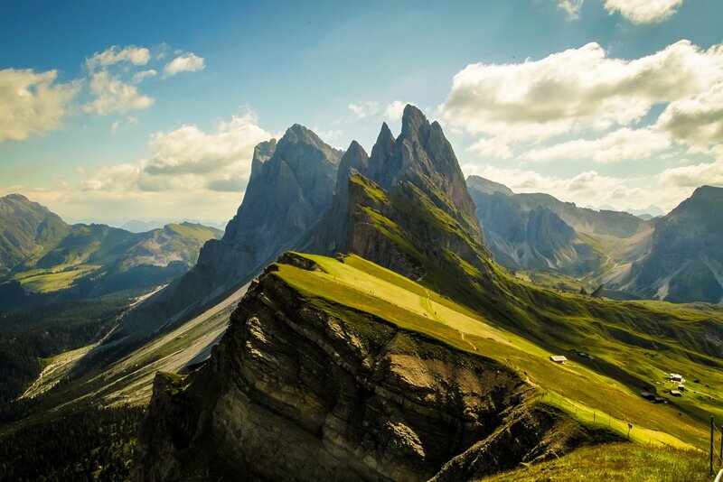 Green Mountain Slopes — Dramatic