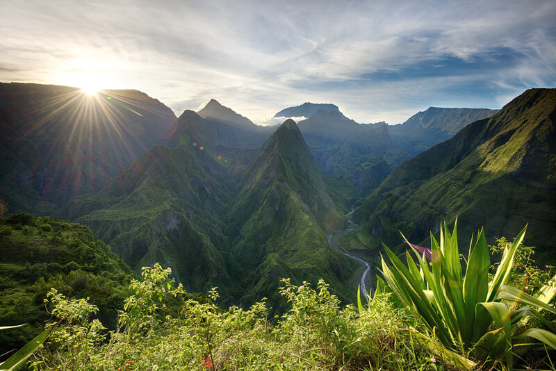 Green Mountain Valley — Dramatic, Sunrise