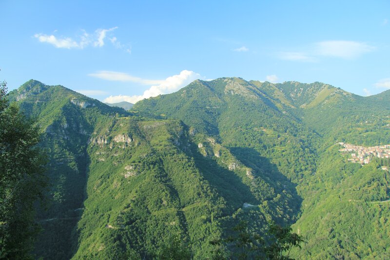 Green Mountains and Valley — Serene