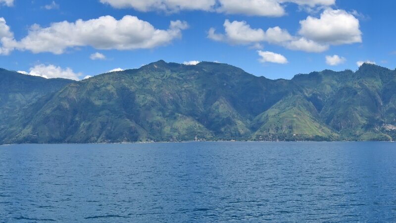 Green Mountains by Lake