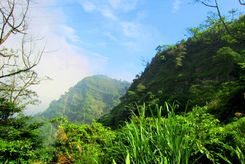 Green Mountains in Valley