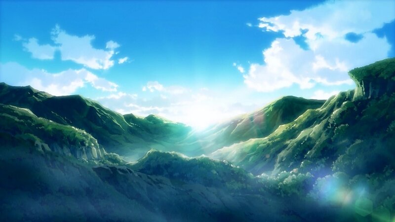 Green Mountains Valley — Blue