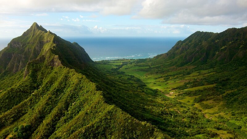 Green Mountains Valley — Serene, Afternoon
