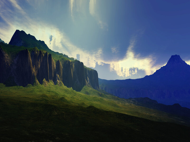 Green Mountainscape