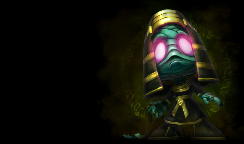 Green Mummy Character — Black