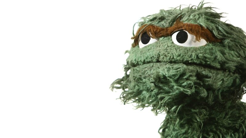 Green Muppet Puppet