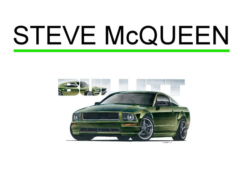 Green Muscle Car — Dynamic