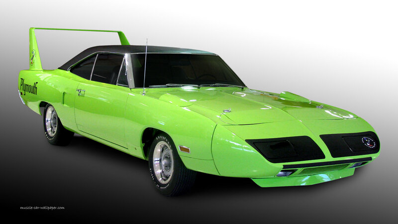 Green Muscle Car — Lime Green, Showcase
