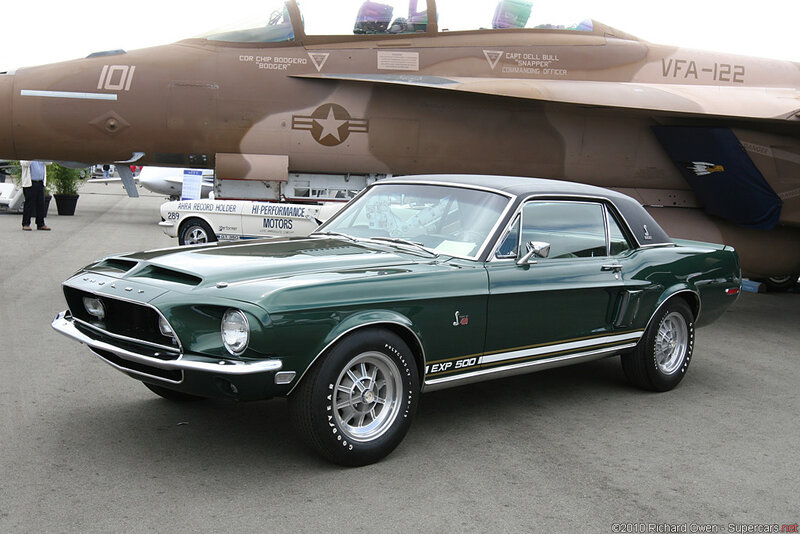 Green Muscle Car — Showcase