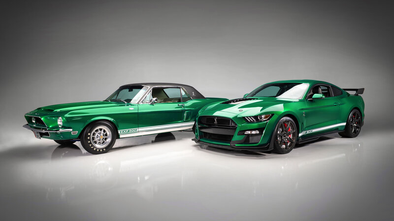 Green Muscle Cars