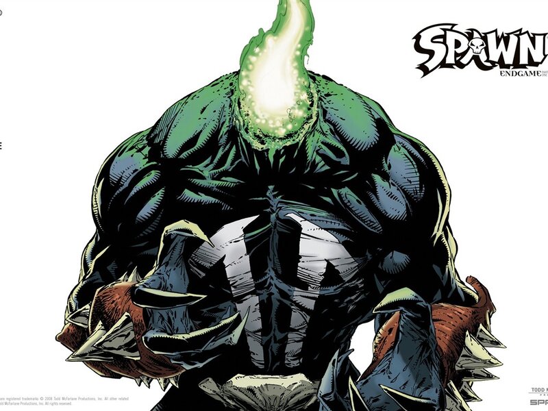 Green Muscular Creature