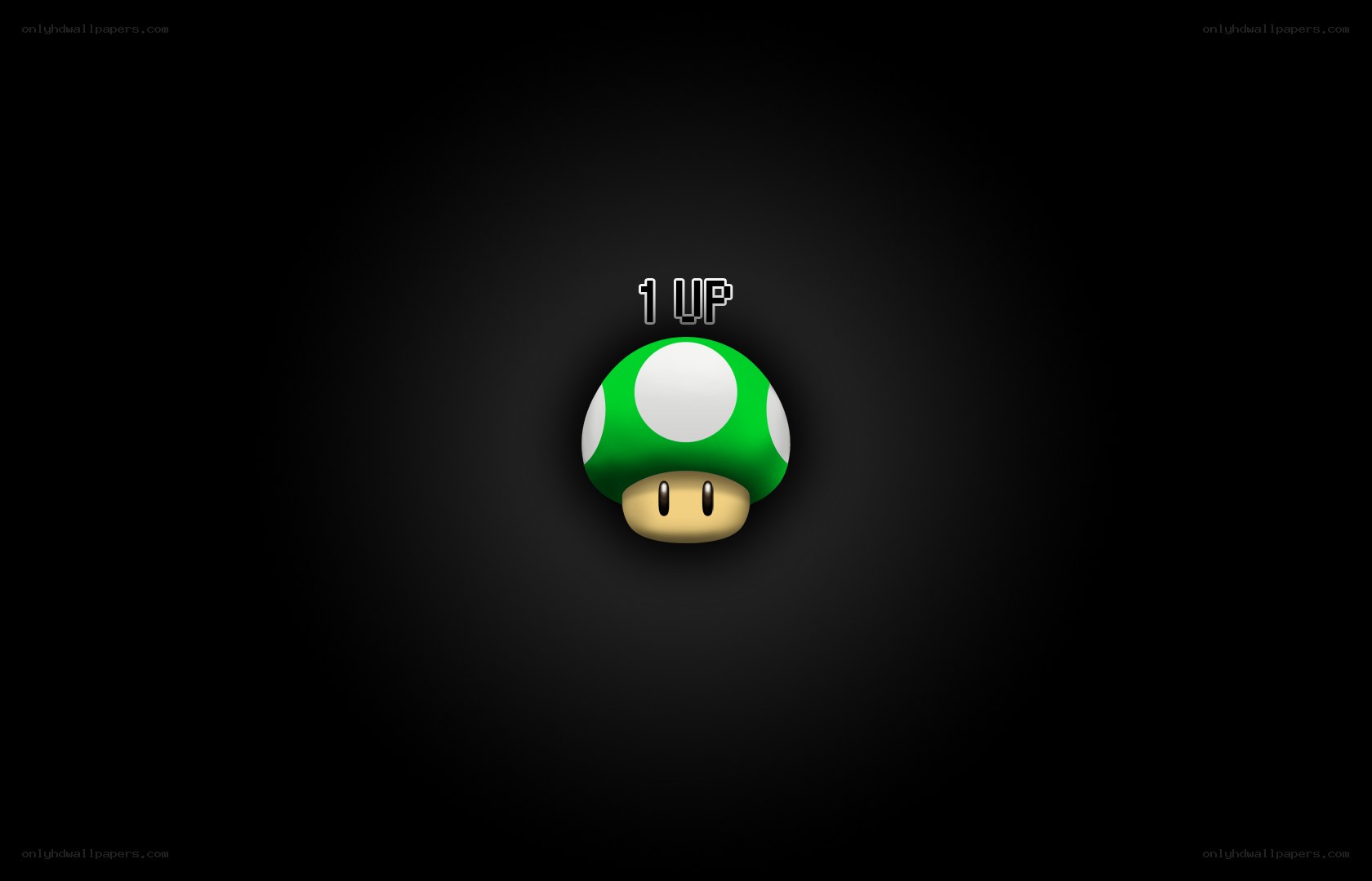 Green mushroom power-up