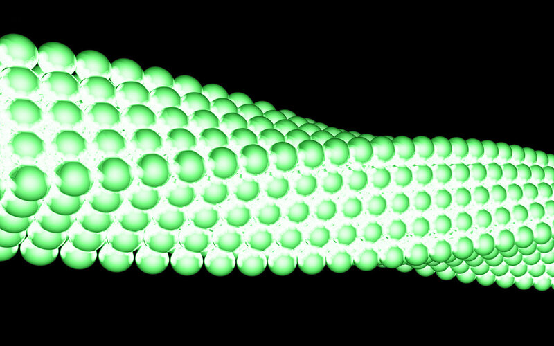 green nanotube structure