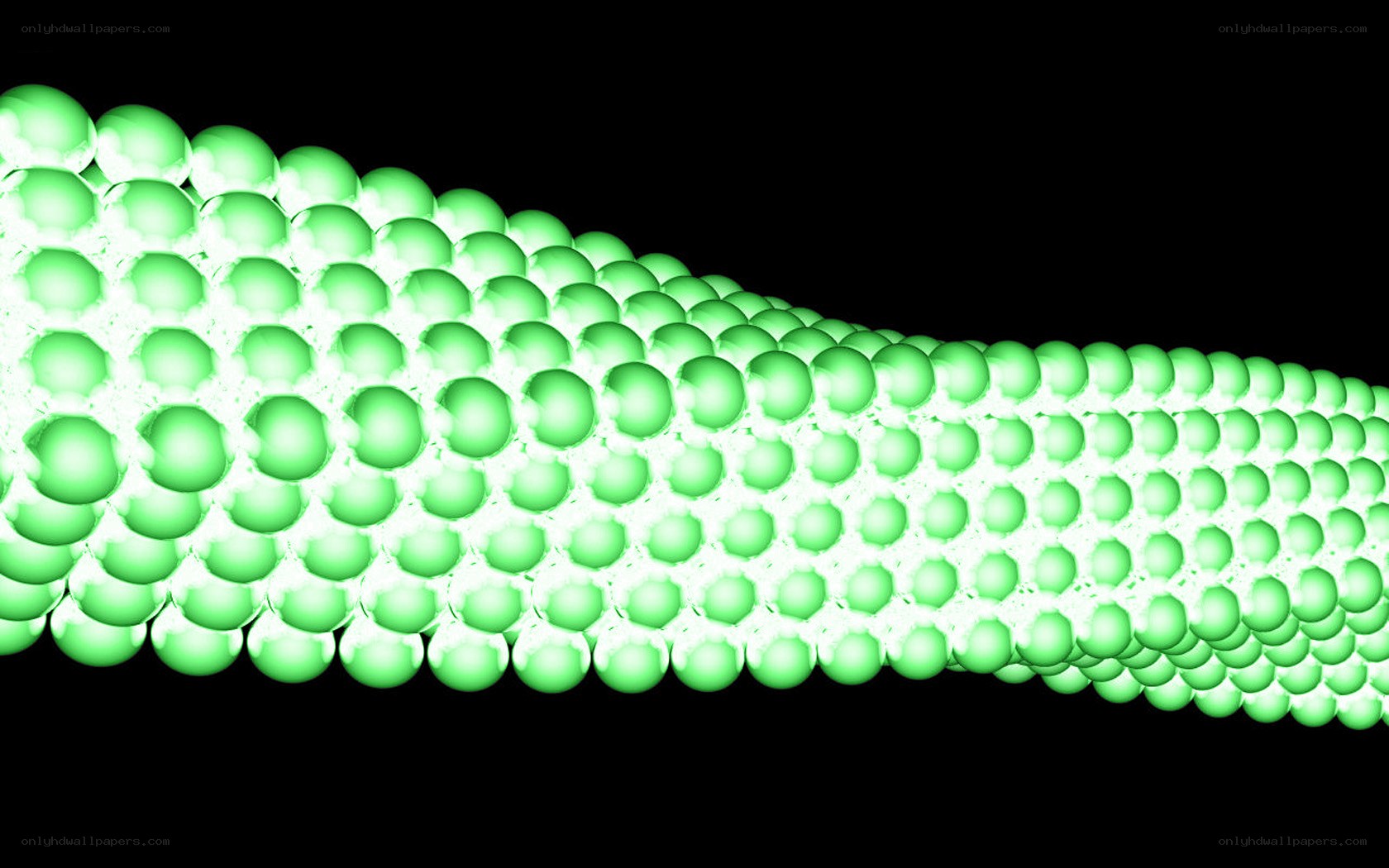 green nanotube structure