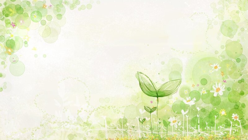 green nature background