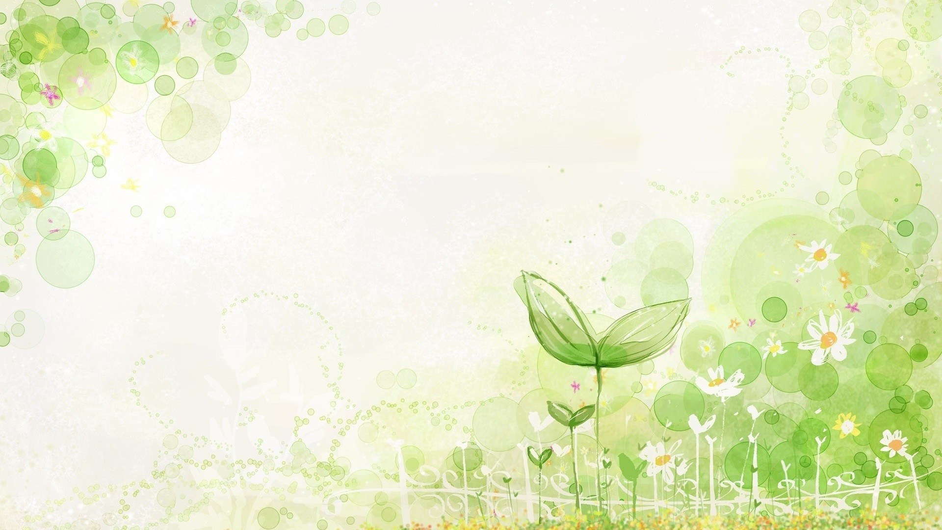 green nature background