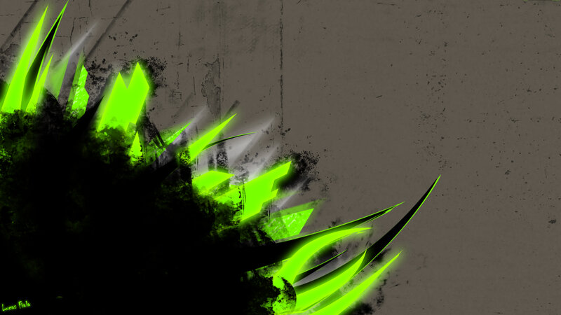 Green Neon Spikes