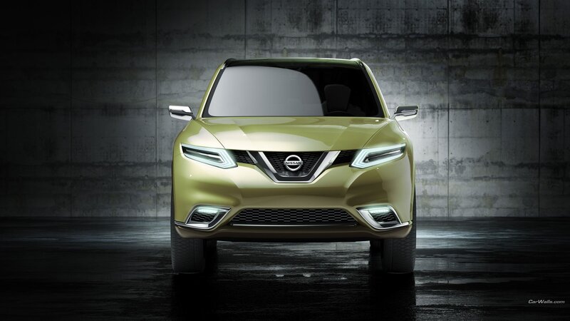 Green Nissan Concept Car