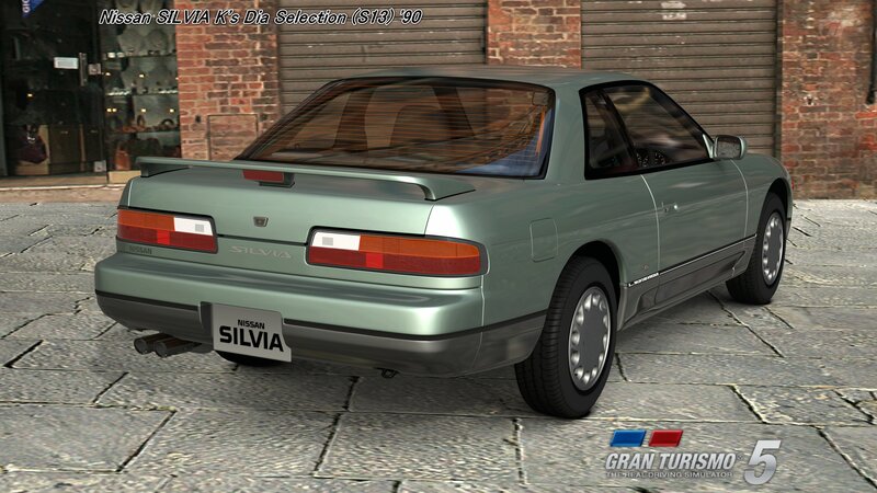Green Nissan Silvia