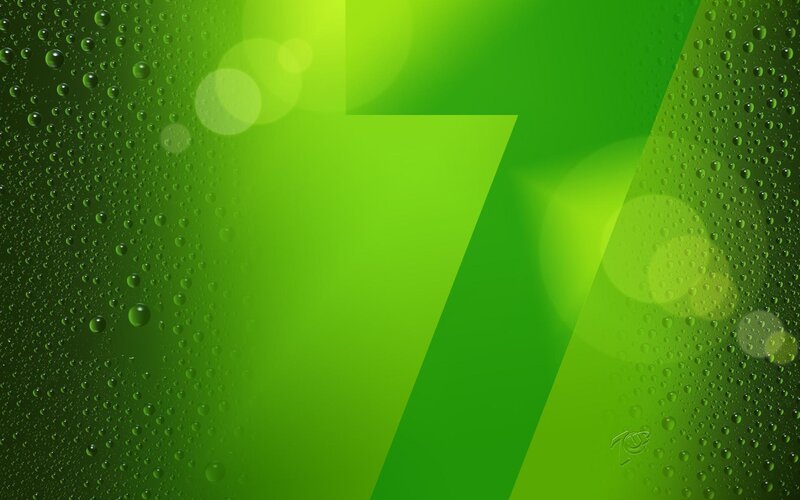 Green Number Seven — Cool