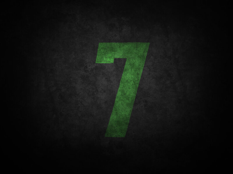 green number seven