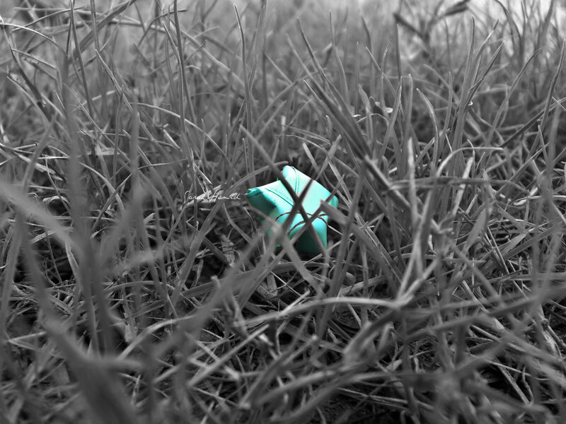 Green Object in Grass