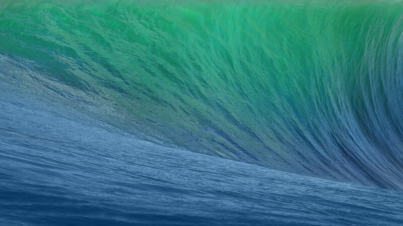 Green Ocean Wave — Blue, Dynamic