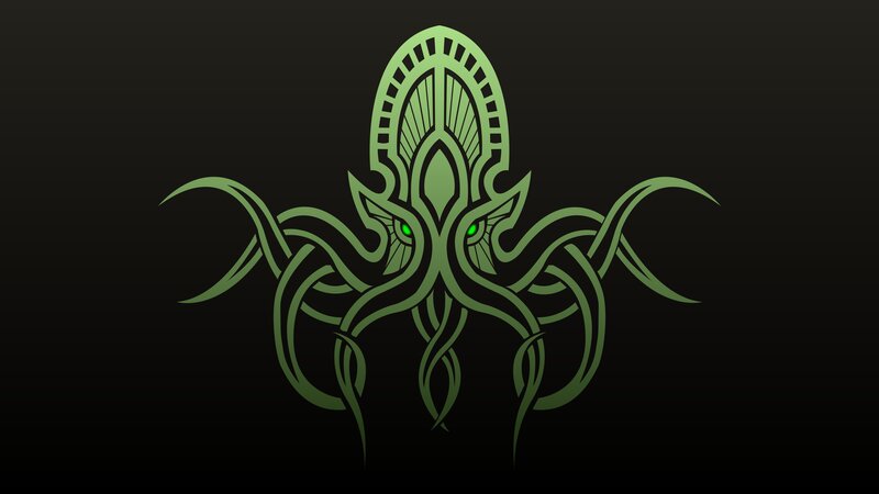 Green Octopus-like Creature