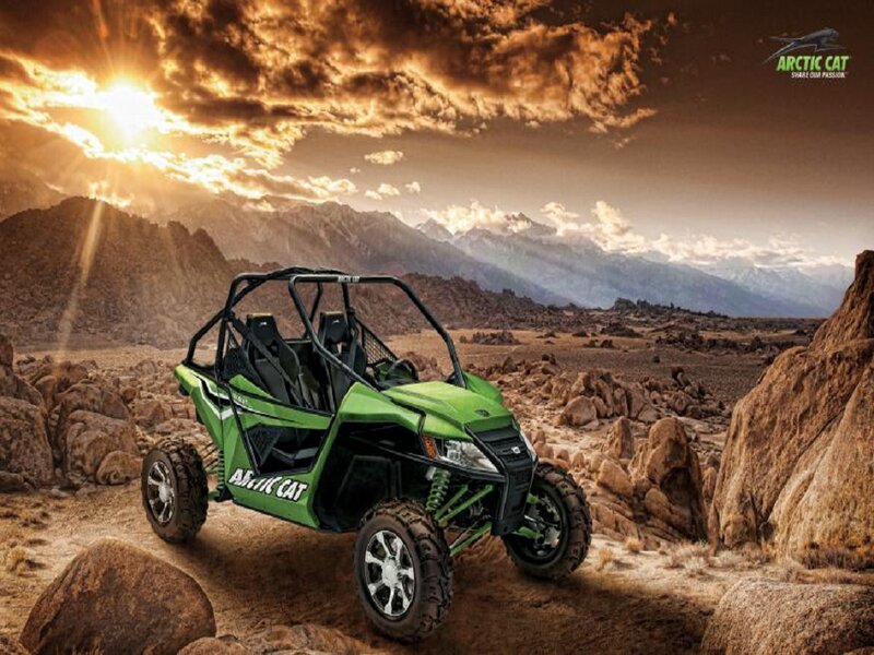 Green Off-road Vehicle — Dramatic