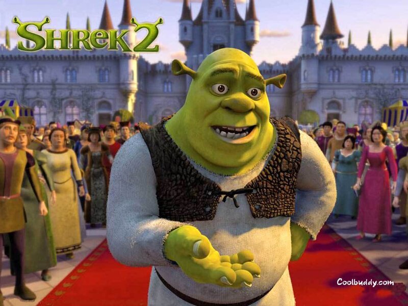 Green Ogre Character — Festive