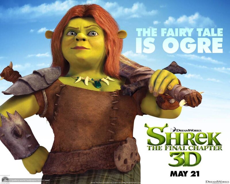 Green Ogre Character