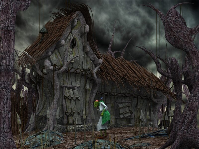 Green Ogre in Forest