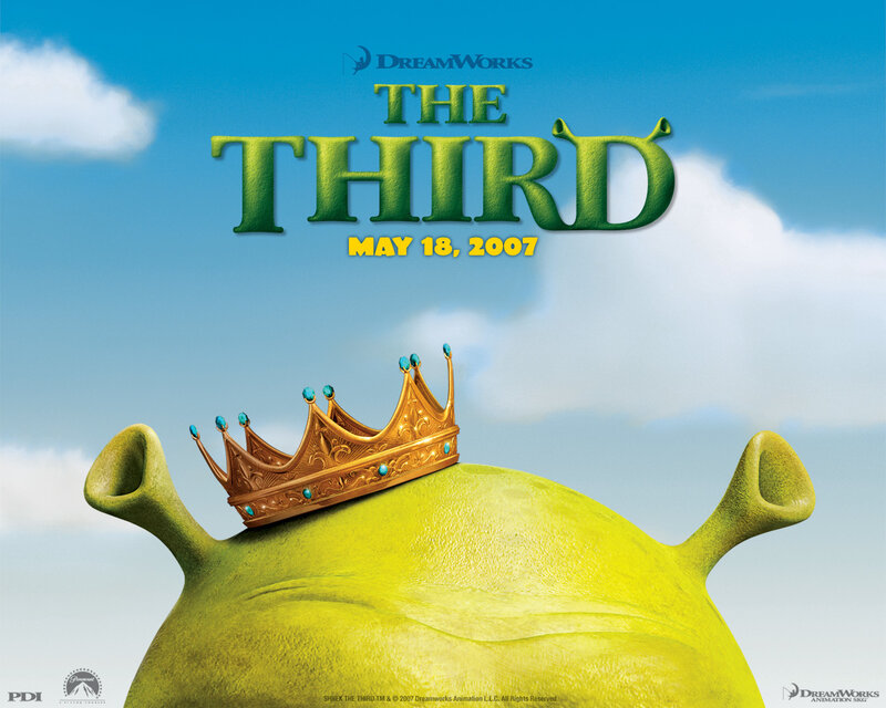 Green Ogre with Crown — Playful