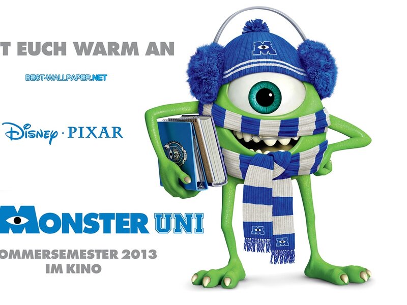 Green One-eyed Monster — Playful, Winter
