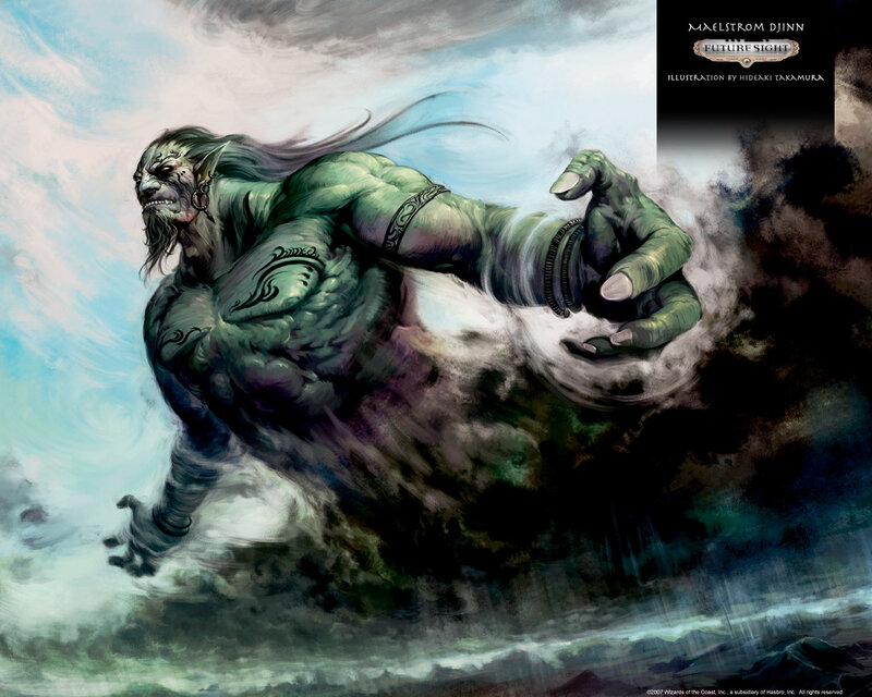 Green Orc in Motion