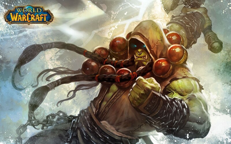 Green Orc Shaman — Dramatic