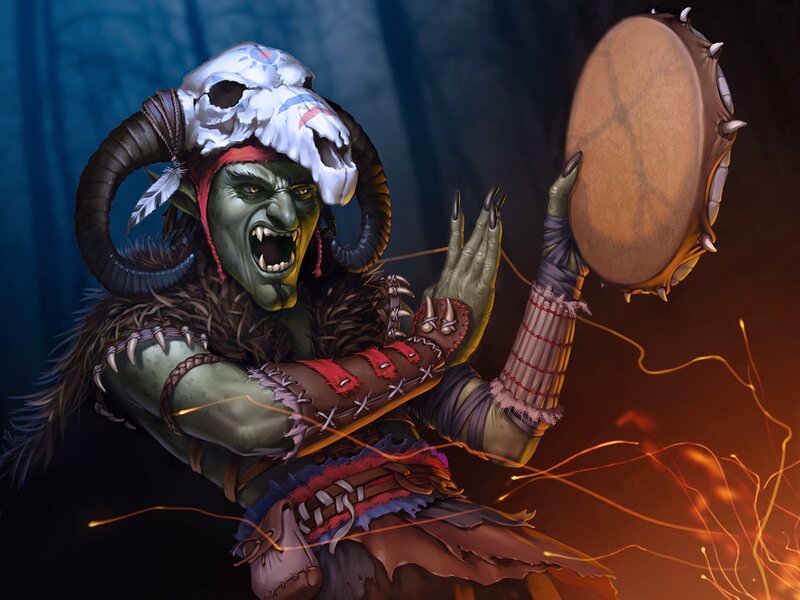 Green Orc Shaman